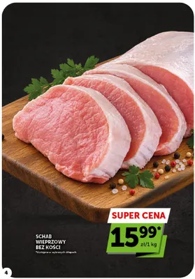 Schab wieprzowy bez kości promocja w Euro Sklep