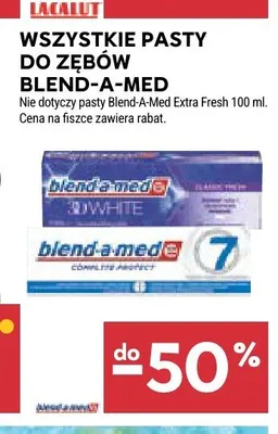 Pasta do zębów Blend-a-med 3D White promocja w Stokrotka