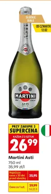 Wino musujące Asti promocja w Biedronka