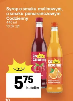 Syrop o smaku pomarańczowym Codzienny promocja w Delikatesy Centrum