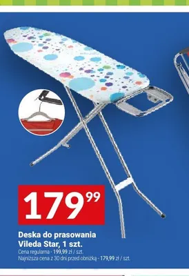 Deska do prasowania Vileda Star promocja w Twój Market