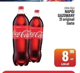 Napój gazowany Coca-Cola Original Taste promocja w Tomi Markt