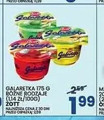 Galaretka Zott promocja w Wafelek