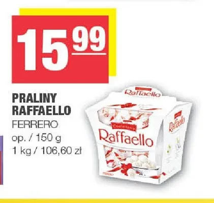 Praliny Raffaello promocja w SPAR