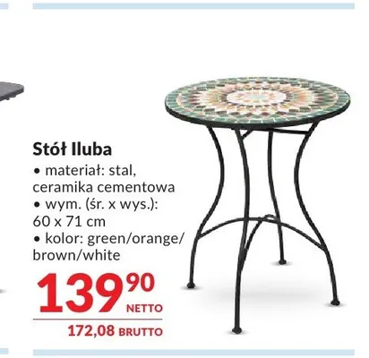 Stół Iluba promocja w Makro