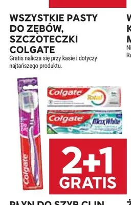 Pasty do zębów Colgate promocja w Stokrotka