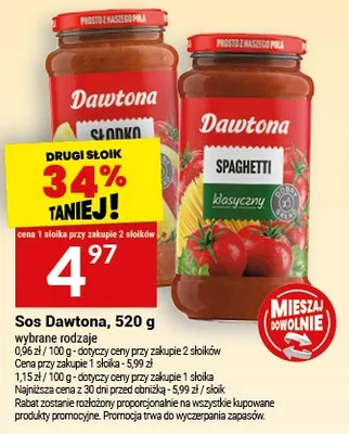 Sos spaghetti promocja w Twój Market