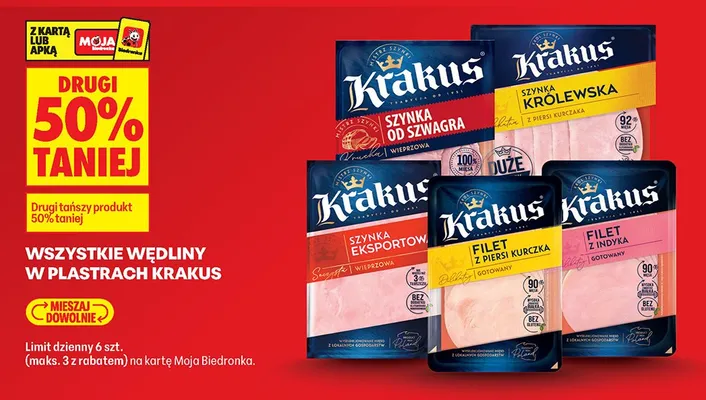 Szynka od szwagra wieprzowa promocja w Biedronka