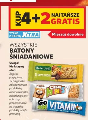 Baton Go On Vitamin promocja w Kaufland