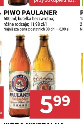 Piwo Paulaner promocja w Stokrotka