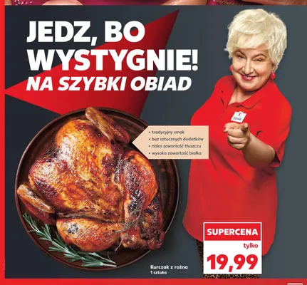 Kurczak z rożna promocja w Kaufland
