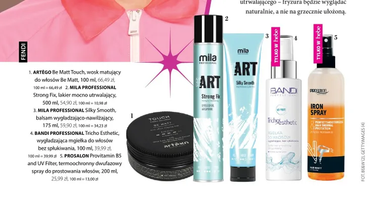 Wosk matujący do włosów Be Matt Touch promocja w Hebe