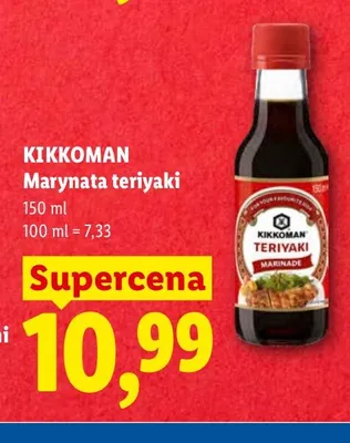 Marynata teriyaki Kikkoman promocja w Lidl