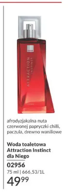 Woda toaletowa Avon Attraction Instinct dla niego promocja w AVON