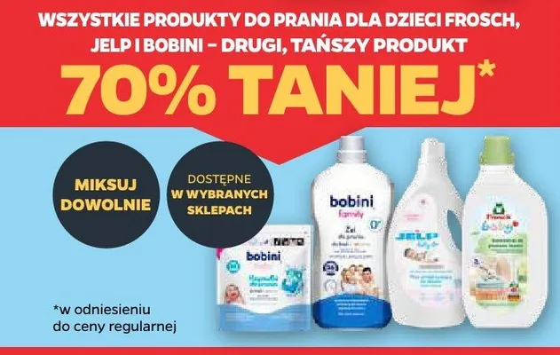 Produkty do prania dla dzieci Frosch promocja w Netto