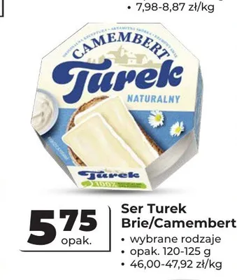Ser Turek Brie promocja w Odido