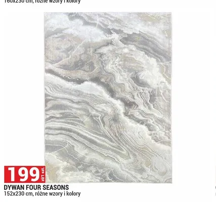 Dywan Four Seasons promocja w Merkury Market