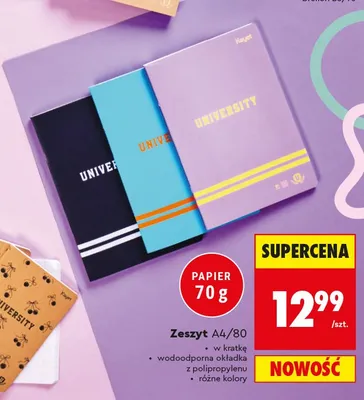 Zeszyt A4/80 Kayet promocja w Biedronka