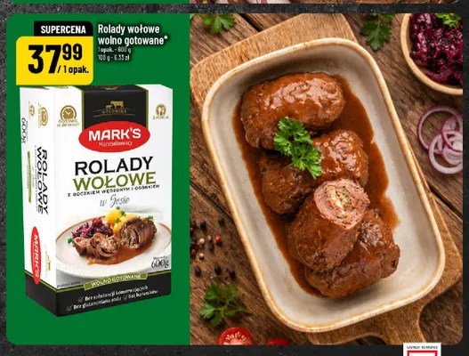 Rolady wołowe wolno gotowane Mark's promocja w POLOmarket