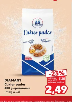 Cukier puder Diamant promocja w Kaufland