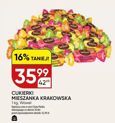 Cukierki mieszanka krakowska promocja w Chata Polska