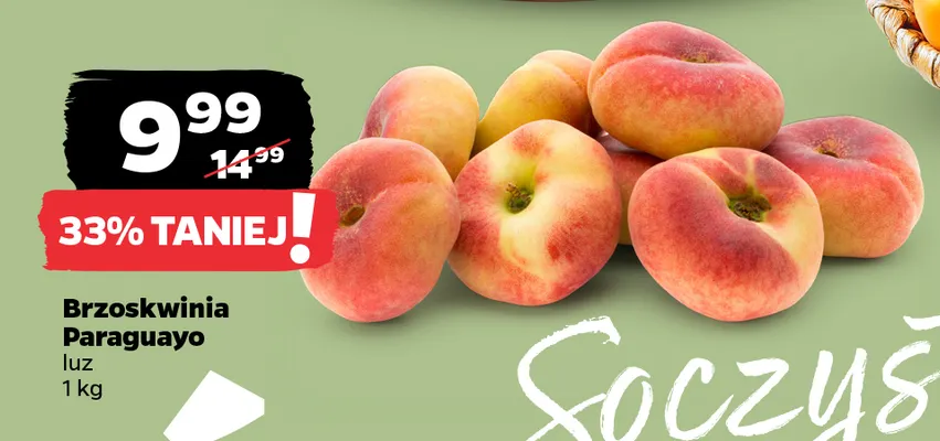 Brzoskwinie Paraguayo promocja w Netto
