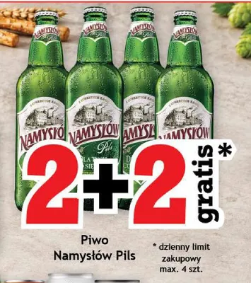 Piwo Namysłów Pils promocja w Gram Market