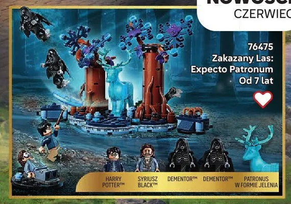 Klocki LEGO Harry Potter 76475 Zakazany Las: Expecto Patronum promocja w LEGO