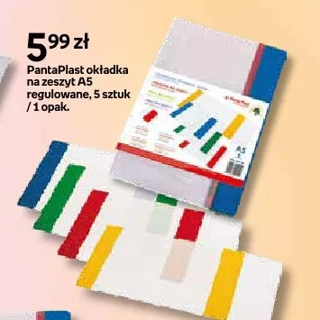 Okładka na zeszyt A5 regulowana PantaPlast promocja w Empik