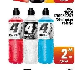 Napój izotoniczny 4Move promocja w Tomi Markt