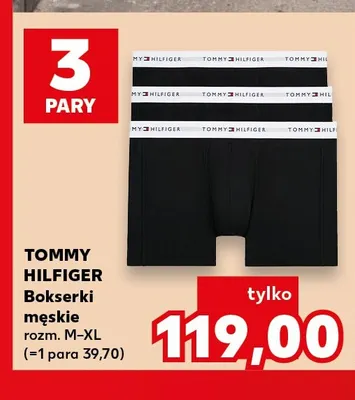 Bokserki męskie Tommy Hilfiger 3-pak promocja w Kaufland