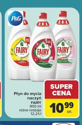 Płyn do mycia naczyń Fairy promocja w Carrefour