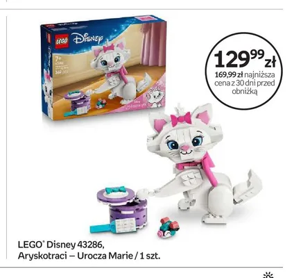 Klocki LEGO Disney 43286 Aryskotraci - Urocza Marie promocja w Empik