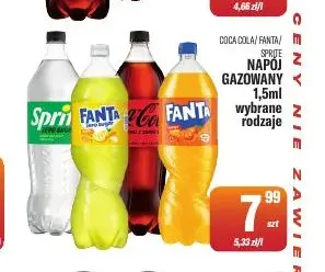 Napój gazowany Coca-Cola promocja w Tomi Markt