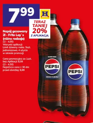 Napój gazowany Pepsi promocja w Hitpol
