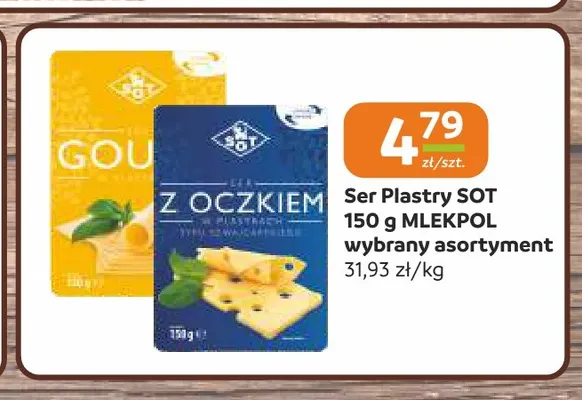 Ser gouda w plastrach SOT promocja w Społem Częstochowa