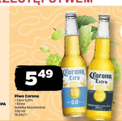 Piwo Corona Extra promocja w Netto
