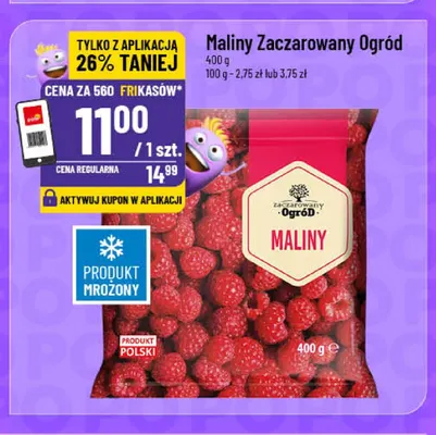 Maliny Zaczarowany Ogród promocja w POLOmarket