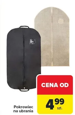 Pokrowiec na ubrania promocja w Carrefour