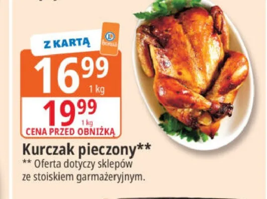 Kurczak pieczony promocja w Leclerc