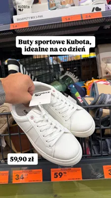 Buty sportowe Kubota promocja w Biedronka