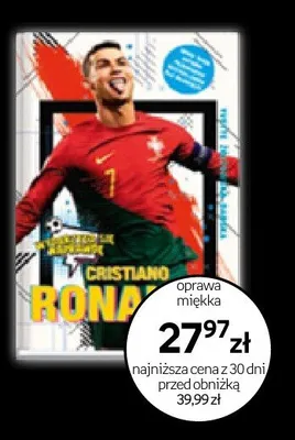 Książka Cristiano Ronaldo oprawa miękka promocja w Empik