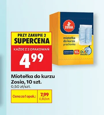 Miotełka do kurzu Zosia promocja w Biedronka