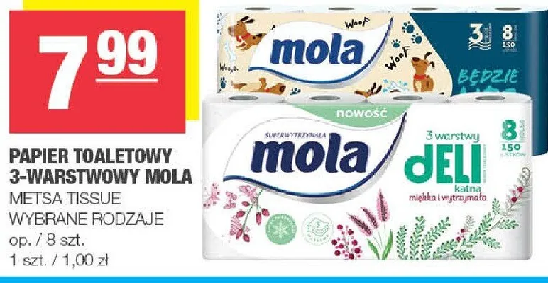Papier toaletowy 3-warstwowy promocja w SPAR