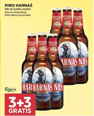 Piwo Harnaś promocja w Stokrotka