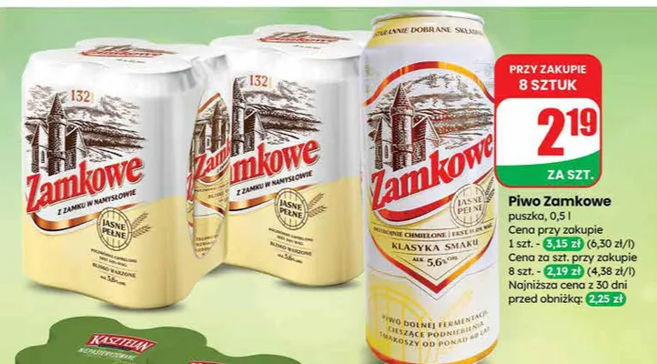 Piwo  promocja w Dino