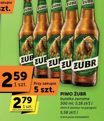 Piwo Żubr promocja w ABC