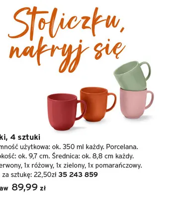 Kubki Tchibo 4-pak promocja w Tchibo