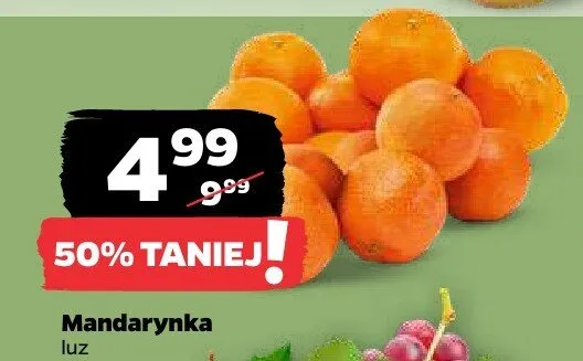Mandarynka luz promocja w Netto