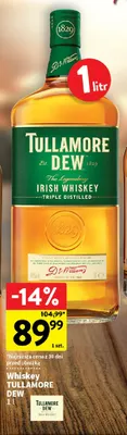 Whiskey Tullamore Dew promocja w Intermarche